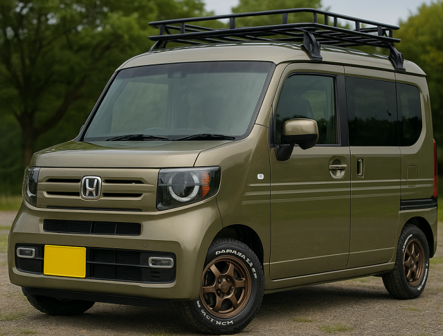 N-VANの14インチ:165/55R14 LT
