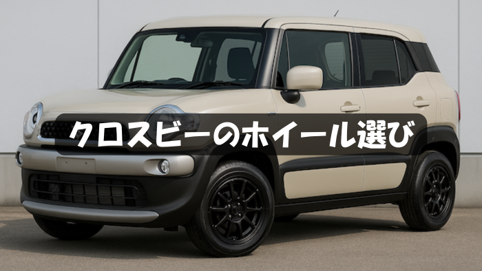 クロスビーのホイール選び