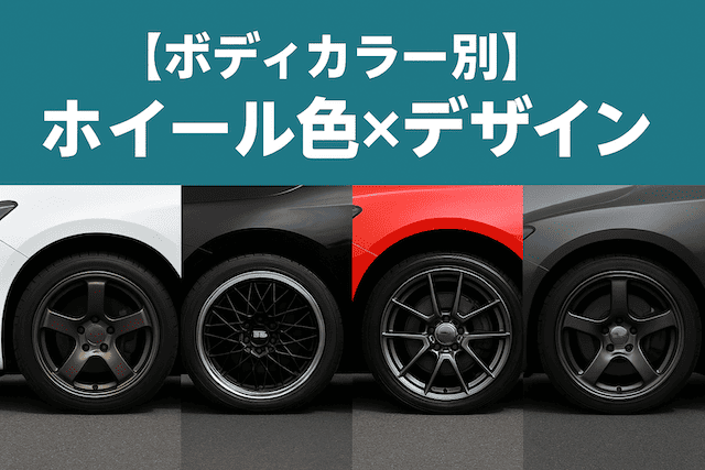 【ボディカラー別】似合うホイール色×スポーク形状 逆引きチャート完全ガイド