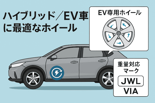 ハイブリッド車・EV車のホイール選び完全ガイド