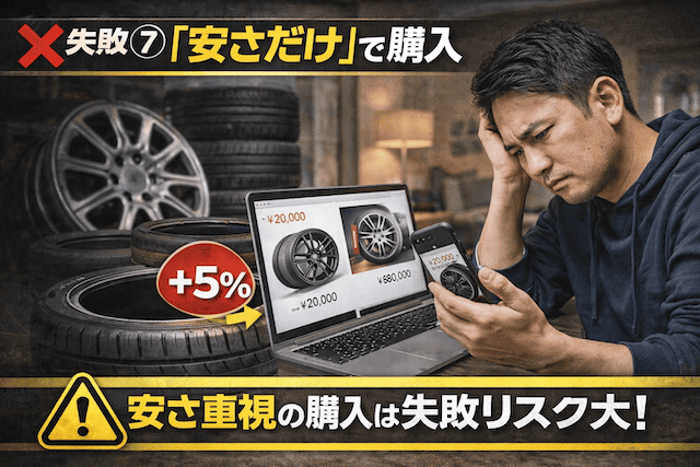 「安さだけ」で購入