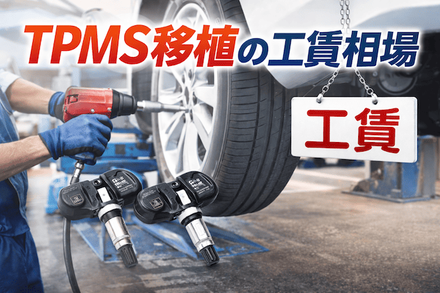 TPMS移植の工賃相場と完全ガイド