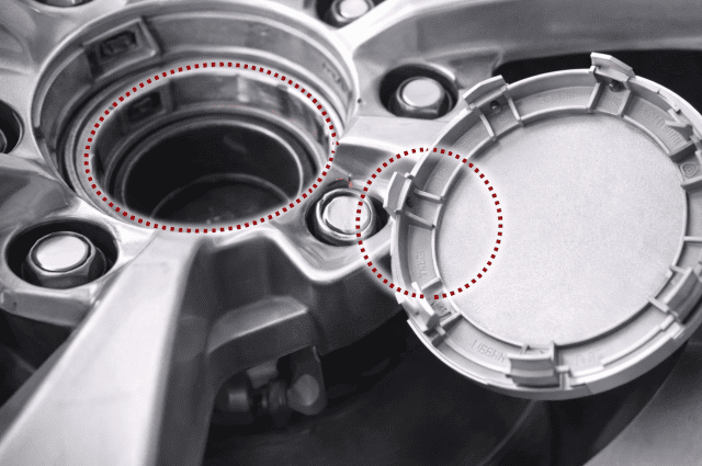 センターキャップのツメ